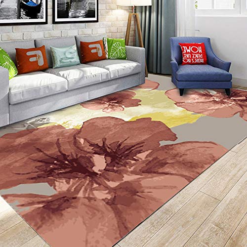 Geometrisches Nordisches Erkerfenster 200 * 300cm YJL-022,Matte für Fitnessgeräte, als Schutzmatte beim Training nutzbar, Bodenschutzmatte für