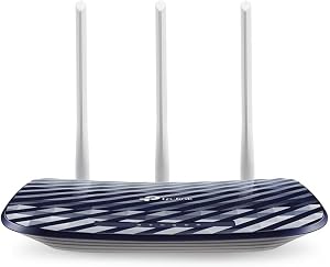 TP-Link AC750 Wireless Dual Band Router, 2.4GHz 300Mbps + 5GHz 433Mbps, 3 External Antennas (Archer C20)