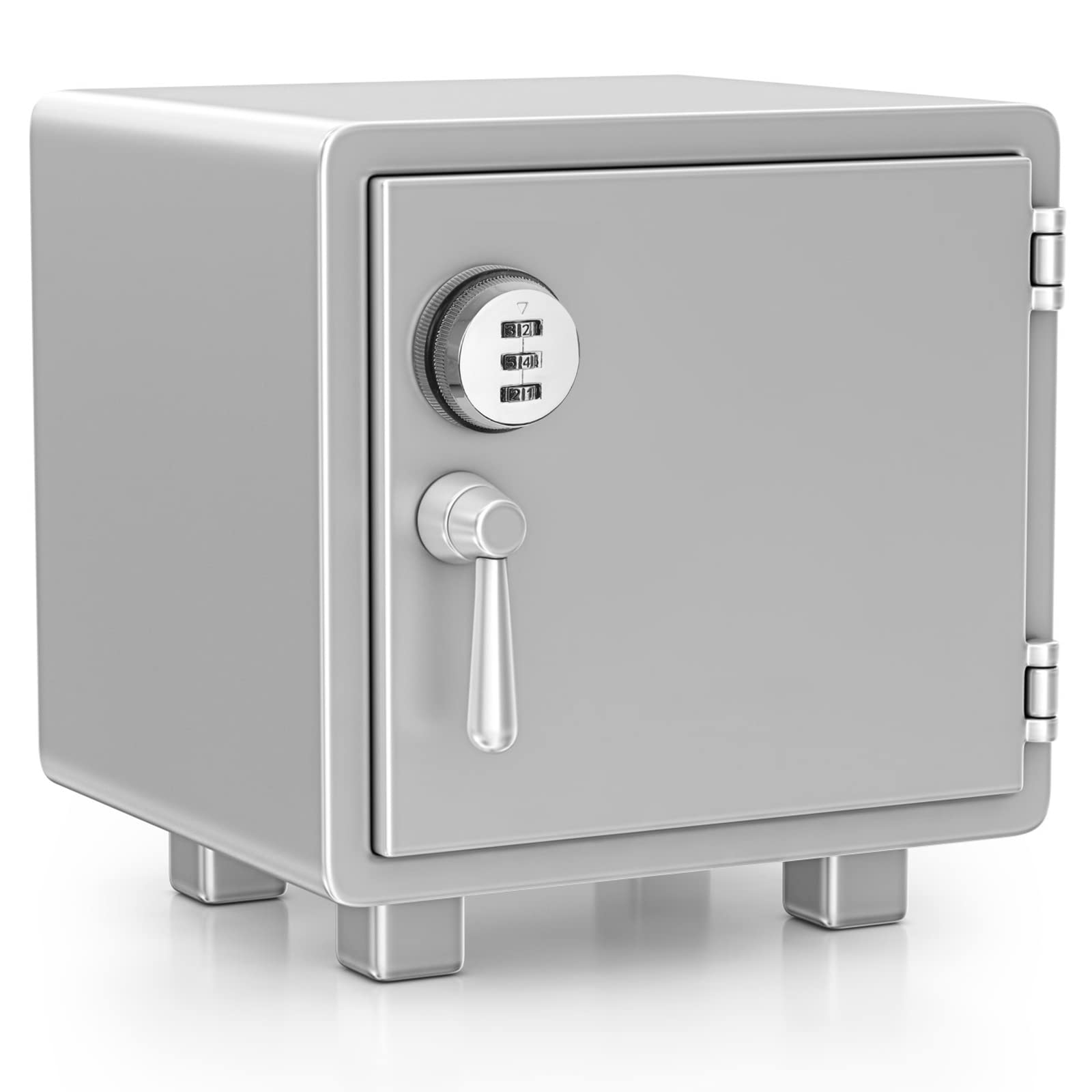 Cadenas à Code 3 Chiffres Réinitialisable Zaplyte - Pour Armoire, Valise, Casier (intérieur/extérieur)