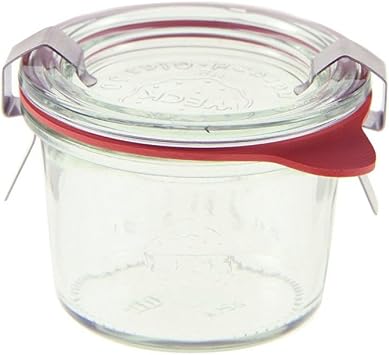 Weck Round Rim Mini Mould Jar, 80 ml