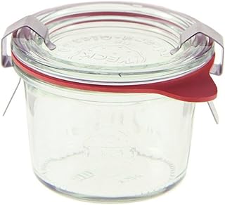 Weck Mini-Sturzglas 80 ml, ohne Ringe und Klammern, 12 stücke