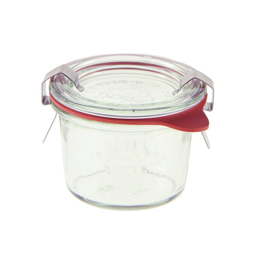 Weck Mini-Sturzglas 80 ml, ohne Ringe und Klammern, 12 stücke