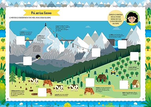 Paesaggi Naturali. Pazzi Per La Geografia. Con Adesivi. Ediz. A Colori - 12