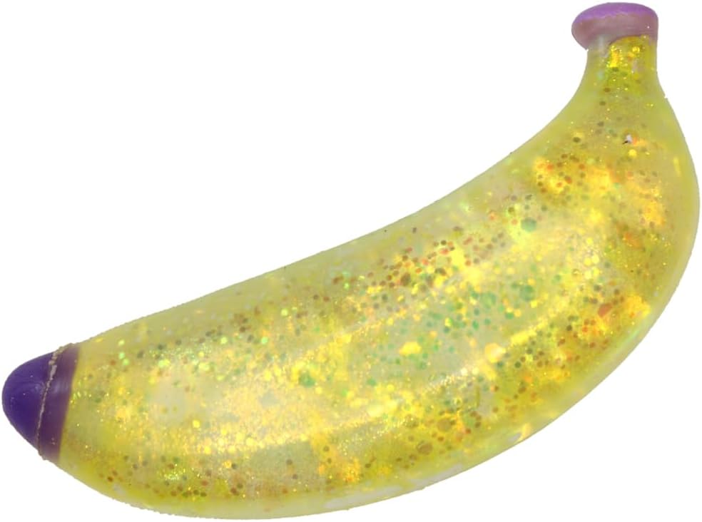 Kabello Colorful Squishy Banana for Kids and Adults Feel Angry It Allows You to Release Bad Emotions
