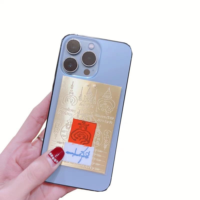 Thai Amulet Feng Shui Buddha Card Bring You Good Luck,Healthy,Success,Good Luck Charms Lagnlnaoy