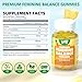 Premium Feminine Balance Gummies for Women's Immune Health, Hawaiian Pineapple Gummies Support pH Balance & Immune Support, Vegan, Gluten-Free, 120 Count ﻿