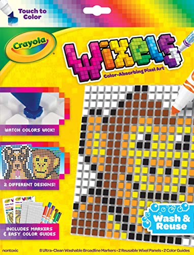 Crayola Wixels Animaux Pixel Art - Cadeau d'Anniversaire Enfant 6 à 9 Ans