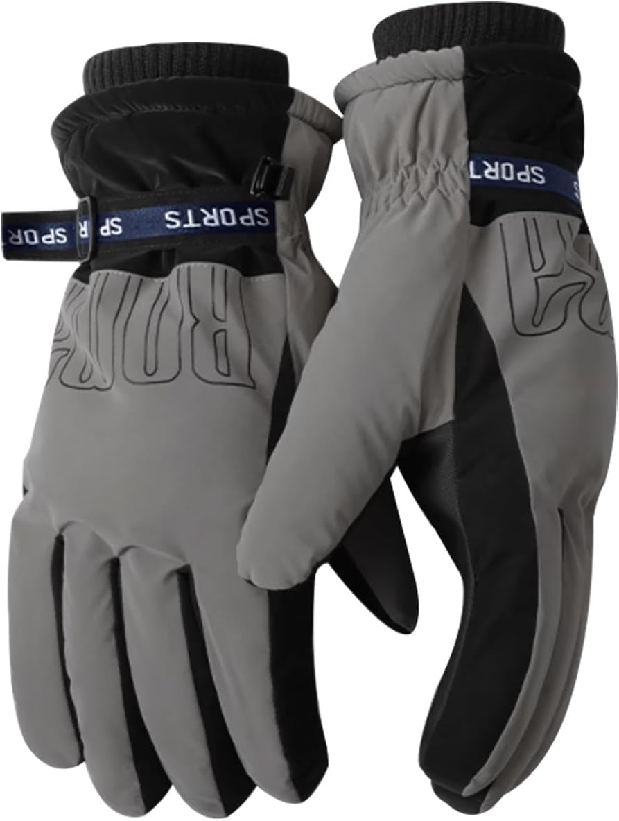 Anti-Cold Gloves Men's Winter Riding Warm Thickened Gloves Women Outdoor Skiing 1 Pair