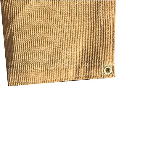 Xtarps - 16 ft. x 24 ft. - 7 OZ Premium 90% Shade Cloth, Shade Sail, Sun Shade (Sand Color)