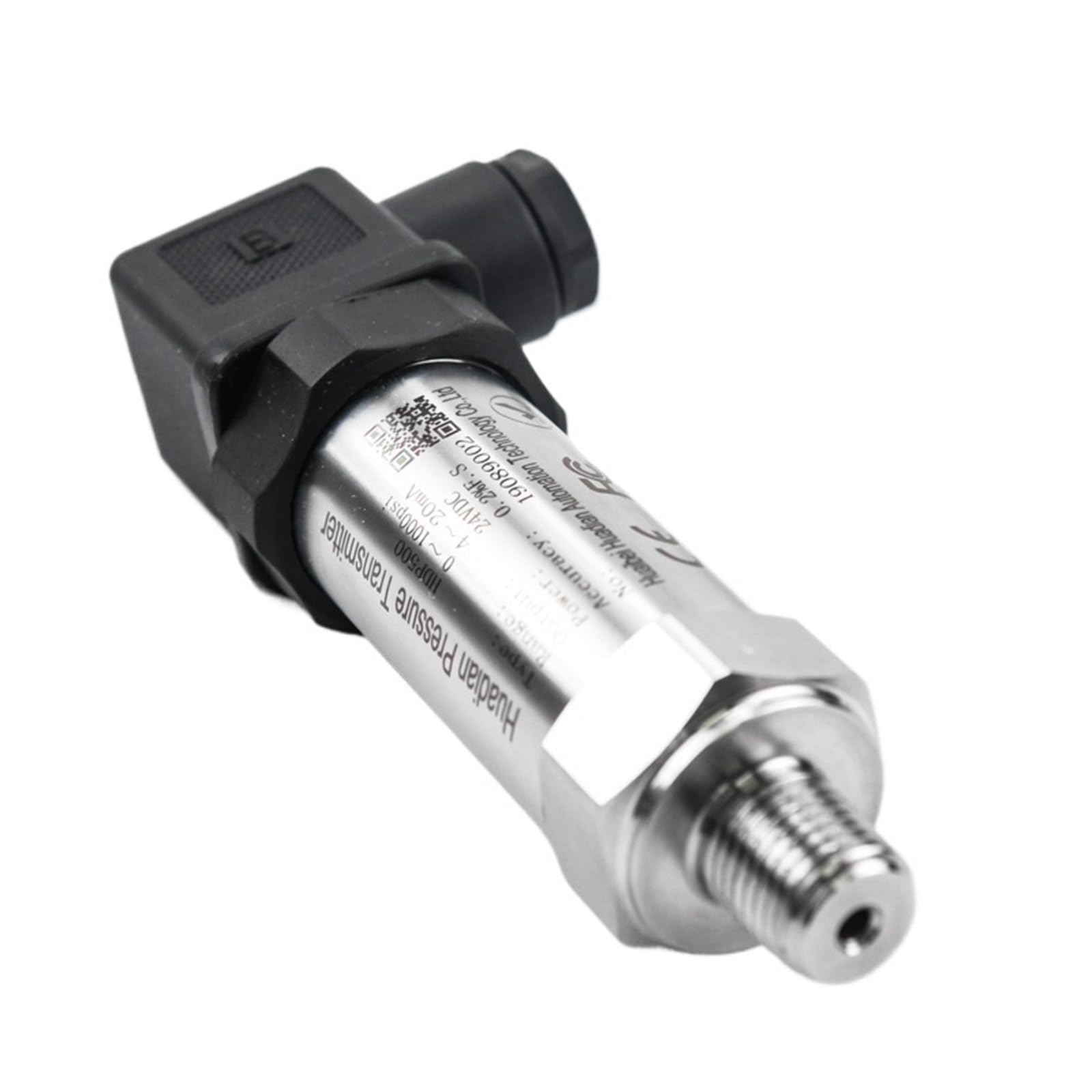 Transmisor de presión de manómetro de vacío 4-20mA 25mpa 0 5V Sensor de presión de agua absoluta de 1/4"(0-10Mpa RS485)