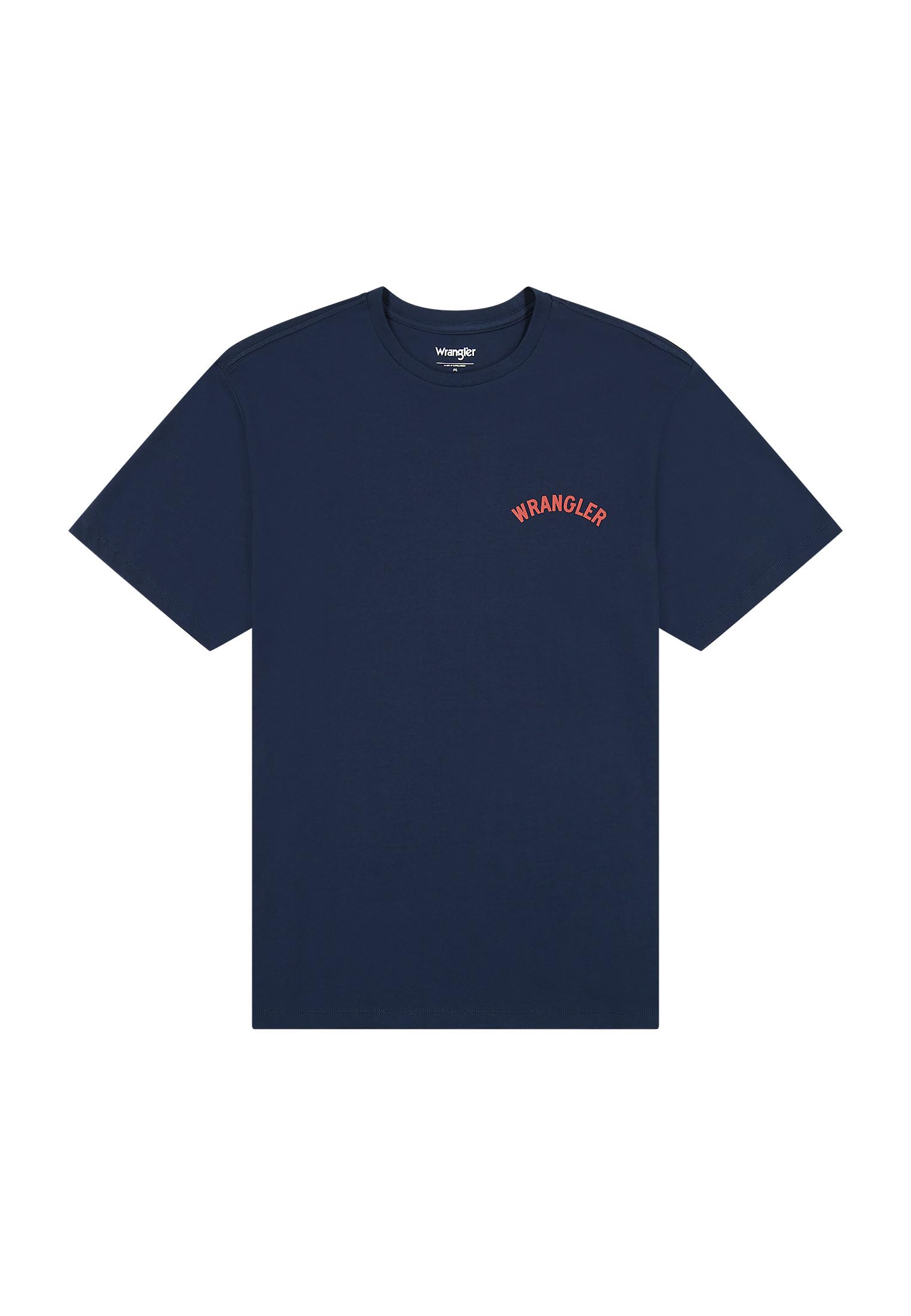 Wrangler Graphic Tee T-Shirt, Blu Navy, L Uomo-image