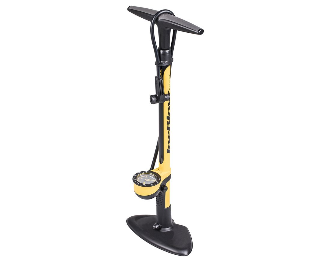 Topeak Joe Blow Sport III Floor Pump, Yellow