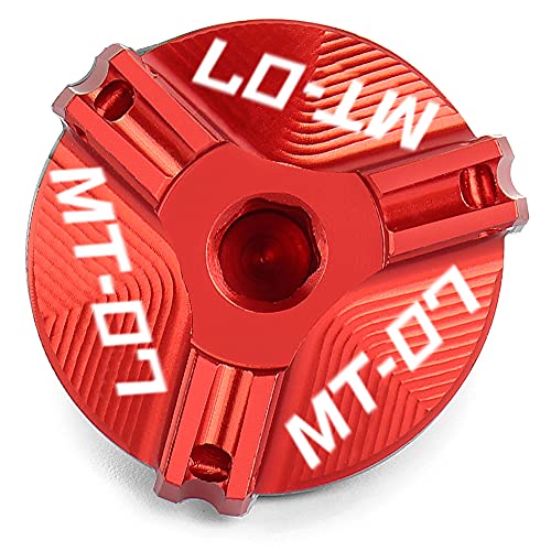 Para Yamaha MT07 MT-07 FZ07 MT 07 2014-2020 Tampa de enchimento de óleo de alumínio CNC M203.0