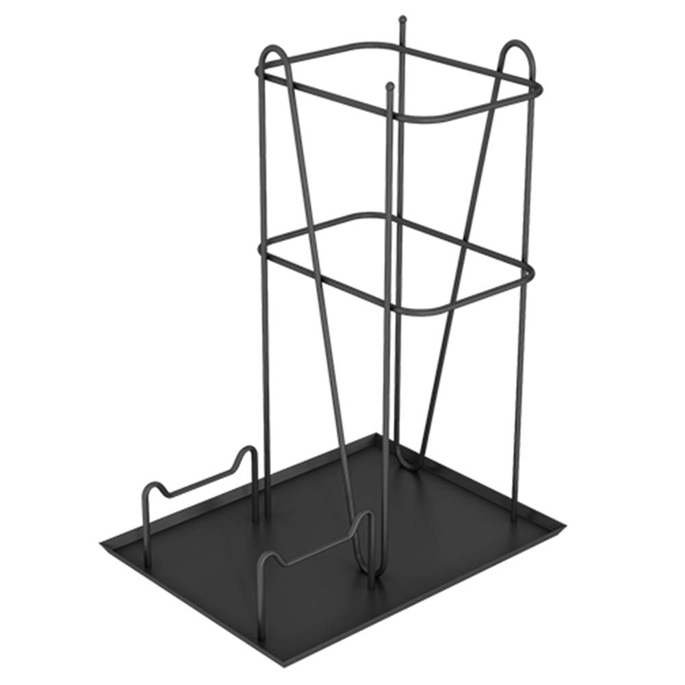 Support de parapluie autoportant en métal avec bac amovible pour appartement et bar