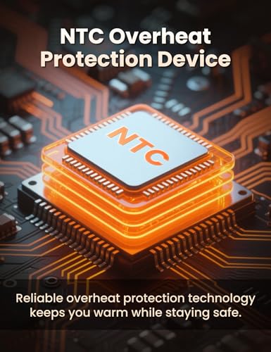 HENNCHEE Kids Heated Jacket for Boys Girls Lightweight Winter Heated Jacket with Battery Pack Heated Coat3