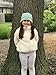 Funky Junque Mint Blue Beanie for Toddlers Boys Girls, Ribbed Knit Winter Hat Skully Cap Toboggan One Size