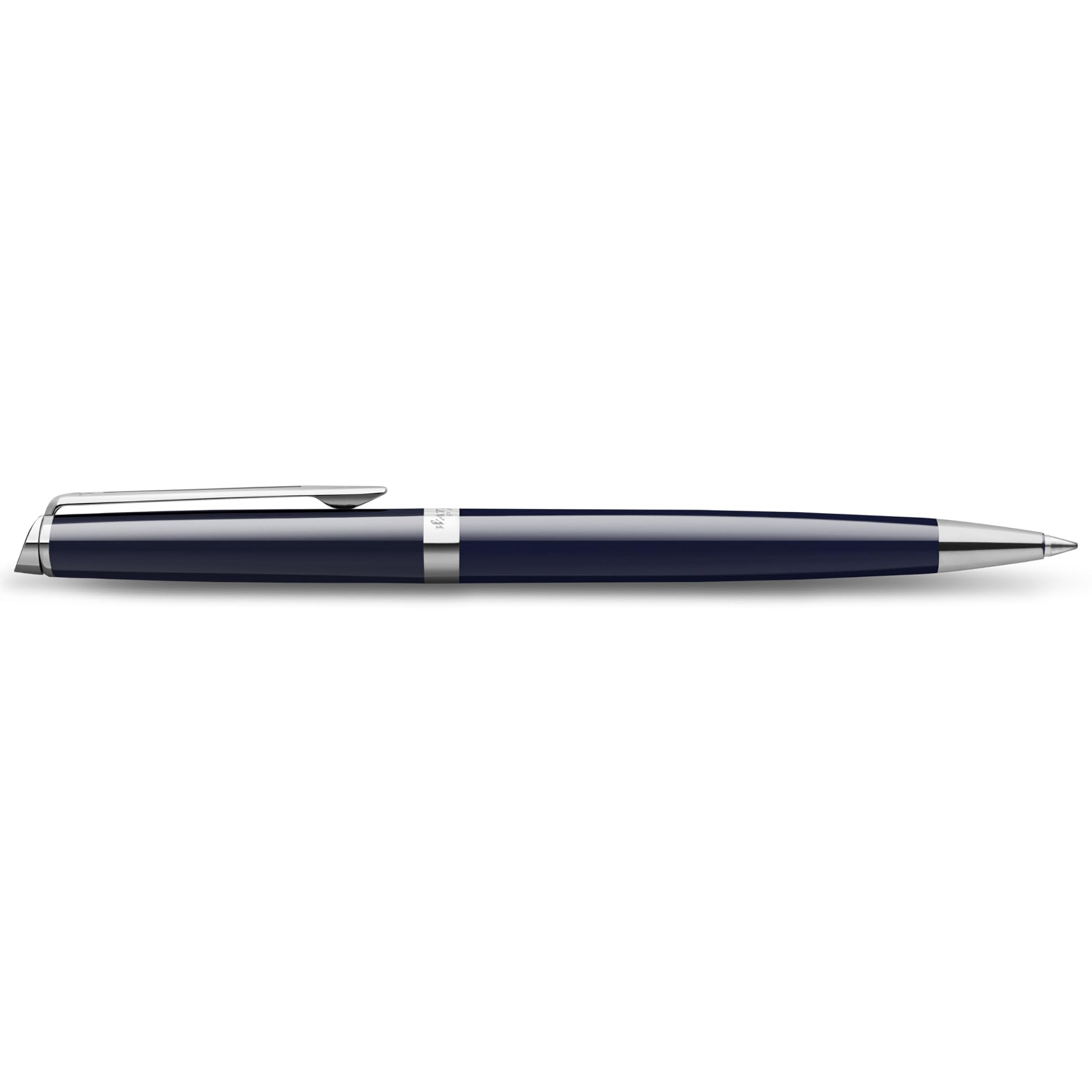 Waterman Hemisphere Ballpoint Pen Blue Lacquer with Palladium Trim Medium Tip Blue Ink Gift Box — view 6