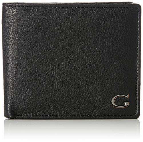 Preisvergleich Produktbild Guess Herren Saddle Geldbörse, Schwarz (Black), 3x10.5x19 centimeters