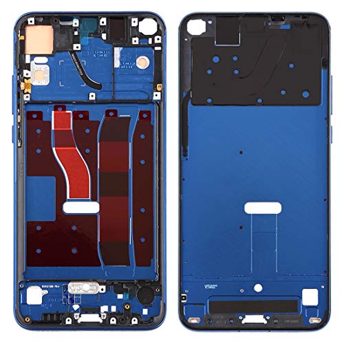 Cadre LCD pour Huawei Honor V20 avec touches latérales bleu