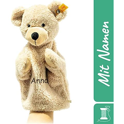 Steiff Fynn Handpuppe-Schnuffeltuch mit Namen Bestickt Cover