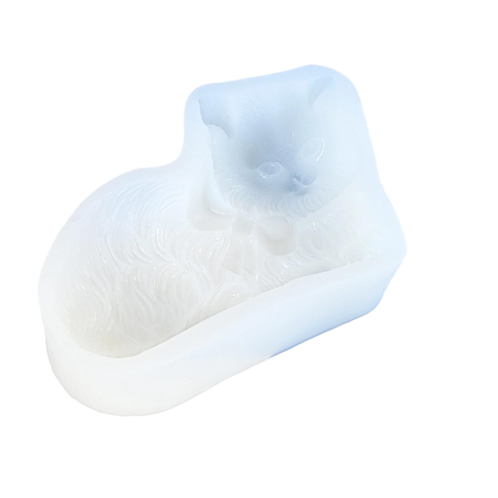 Xjdzineq Multipurpose Kitten Silicone Molds for Soap Animal Statue Silicones for Home Decoration Epoxy Resin Kitten Mold