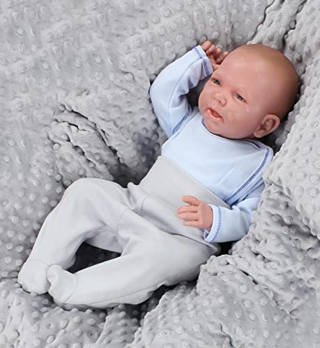 TupTam Unisex Baby Wickelshirt Langarm 5er Pack, Farbe: Junge 2, Größe: 50