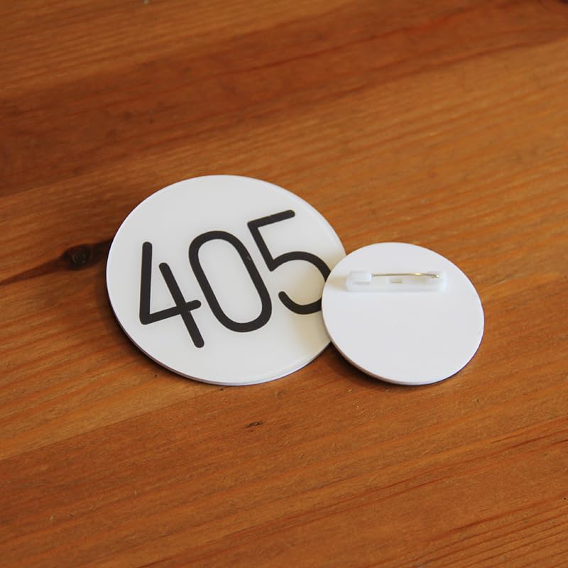 Image of Number Badge Pin - 99 Pin - Cosplay Accessory
