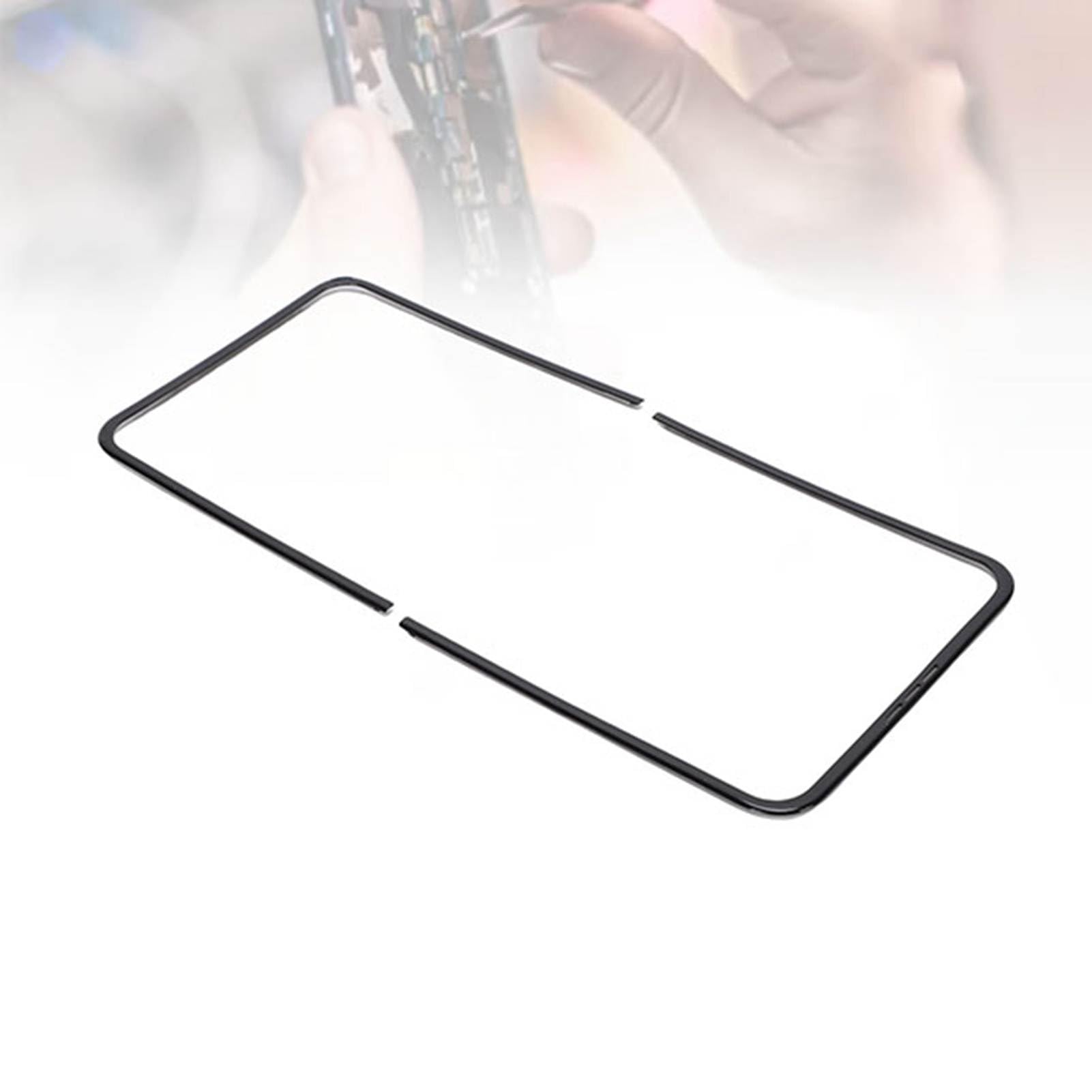 Fabater Lunette D'écran de Téléphone de Remplacement, pour Z Flip 3 5G F711, Solution de Réparation de Matériau ABS Solide, 2 Ensembles