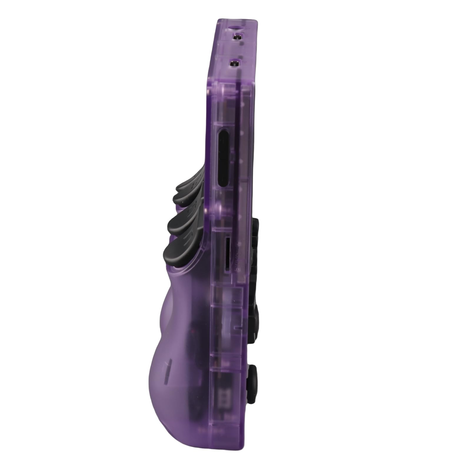 Console di gioco portatile retrò, lettore di giochi portatile con schermo HD da 3,5 pollici 640x480, doppio joystick 3D e batteria da 3500 mAh per il tempo libero e (Viola)