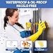 OUGAR8 Refrigerator Door Handle Covers,Waterproof &Oilproof,Keep Your Kitchen Appliance Clean from Smudges, Fingertips, Stains,Handle Protector for Oven Stove Dishwasher (Black, 2pcs_15.74