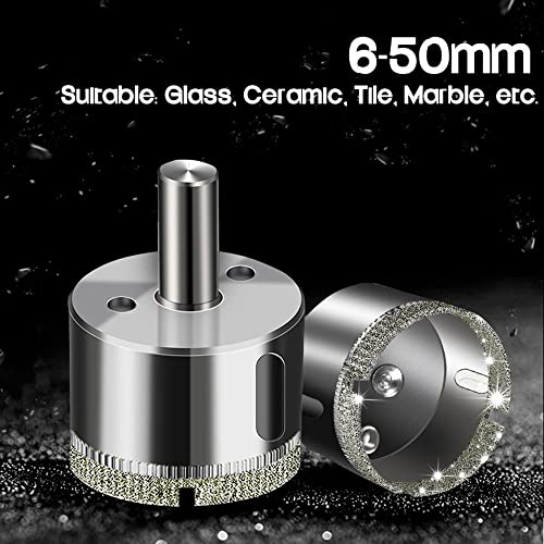 Broca sierra para vidrio diamantada 45 mm miniatura 2