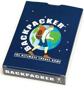 Backpacker - The Ultimate Travel Game - Fun Pocket Sized Card Game About Travelling Around the World