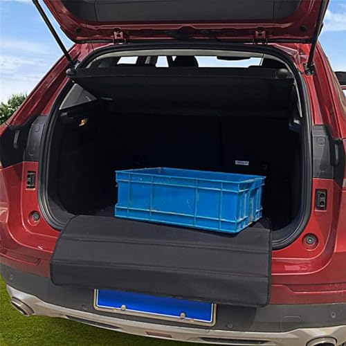 Tansheep Car Rear Bumper Protector Guard Mat, Trunk Protection Dog Cargo Mat, Foldable Non-Slip Mat for Universal Cars, Pickup Trucks SUVs Prevent Scratches While Unloading and Loading by Tansheep - Image 6