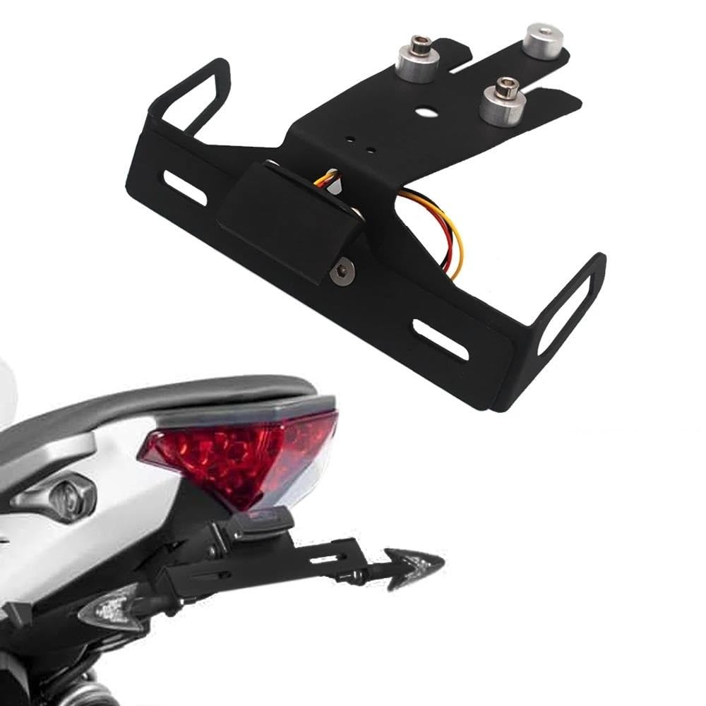 DDGBERFP For ER6-N ER6-F Ninja 650 650R Faired ER-6N ER6N ER6F ER-6F 2012-2016 Motorcycle Tail Tidy License Plate Holder Mout Eliminator