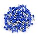 Baomain AWG 20/0.75mm² Wire Copper Crimp Connector Insulated Ferrule Pin Cord End Terminal E7508mm Pack of 1000 (Blue)
