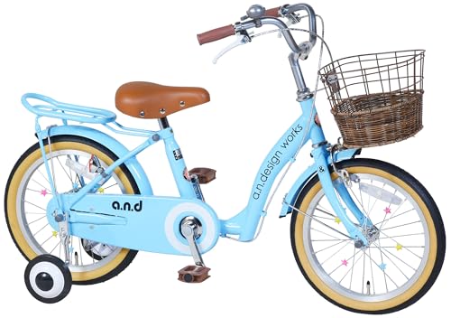 a.n.design works up18 ライトブルー 子供用自転車 18インチ