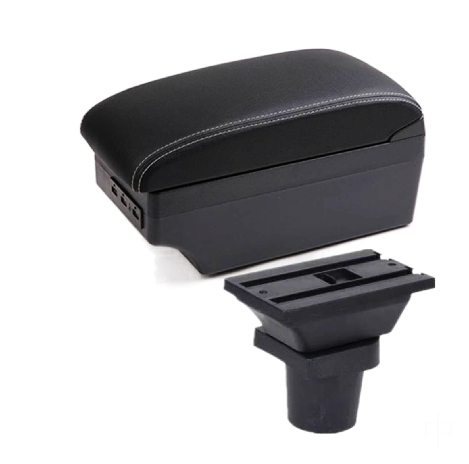 GTDTKGANAK Storage Box For Mitsubishi For Colt Center Console Armrest Storage For Box with USB