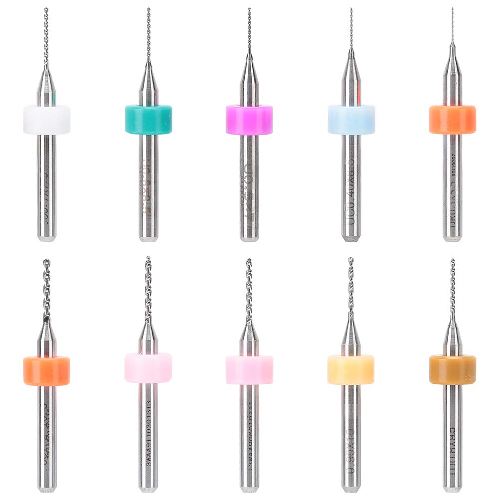 Mini Drill Bits Set Strong Bending for Woodworking Watch Mobile Phone Repair Tools