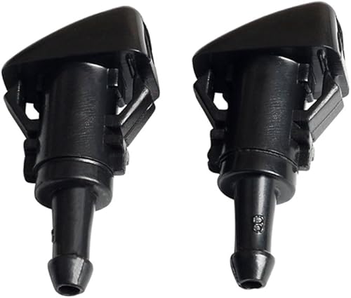 Kit de 2 boquillas de rociador de agua para limpiaparabrisas de repuesto perfecto para Chevrolet Chevy GMC Buick Cadillac, SUV, camioneta, paquete