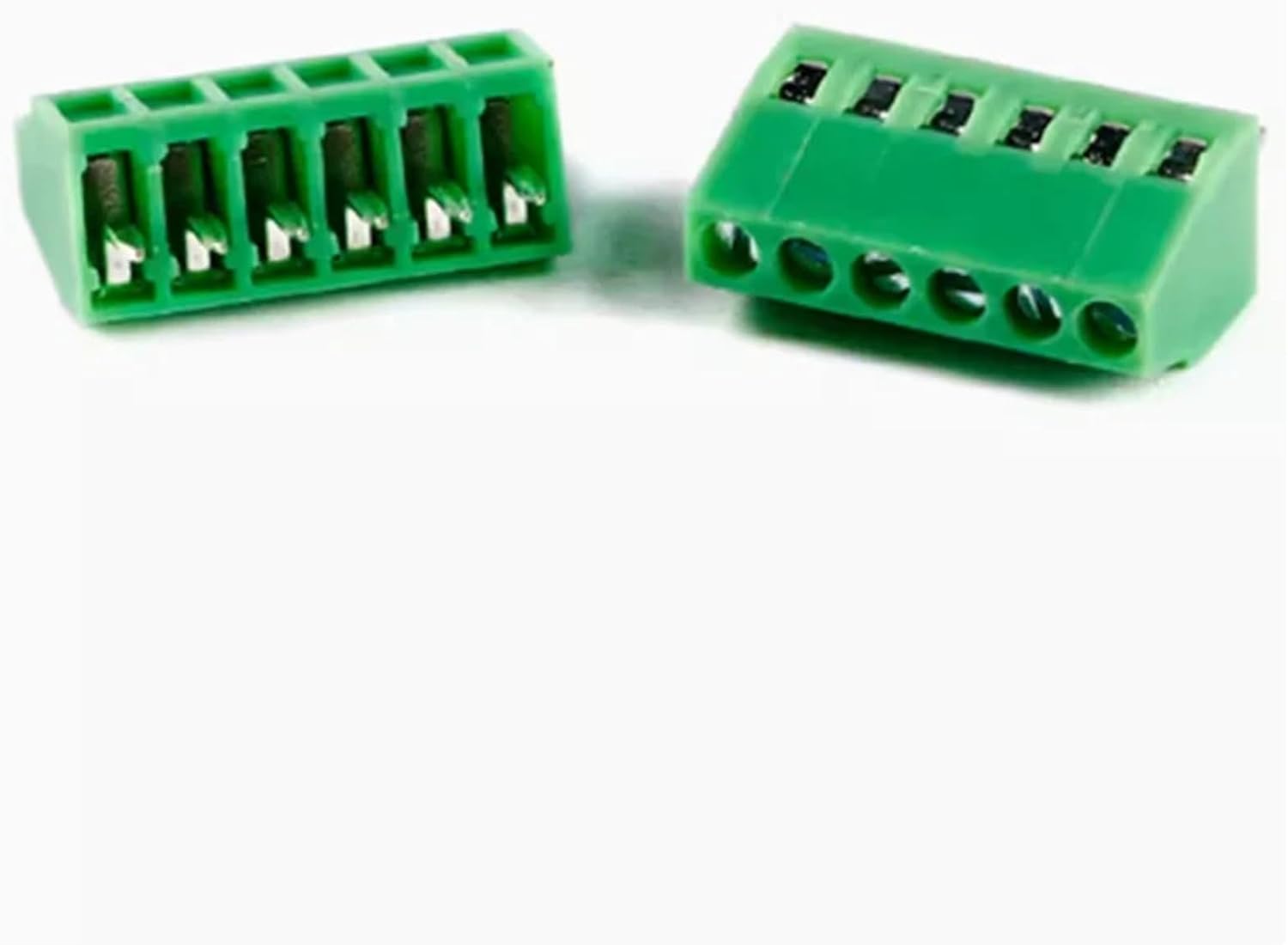 60pcs KF128 2.54mm PCB Screw Terminal Blocks Connector 2P 3P 4P 5P 6P 7P 8P 9P 10P 12P(3P)