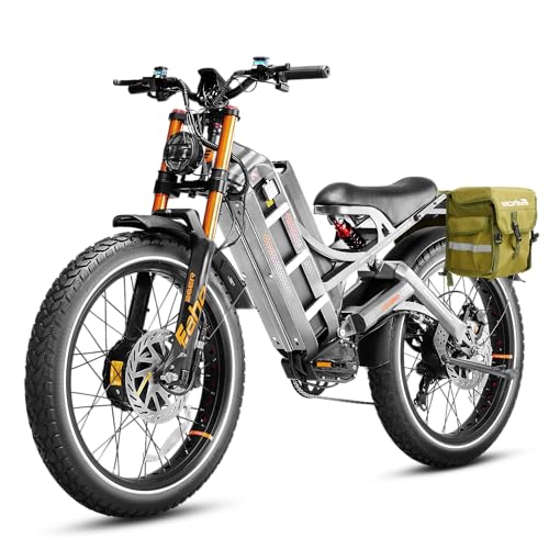 Image of 2026 eAhora Romeo Pro 3 /2 52-46 Mph Electric Bike for Adults, 6000W /4000W /2500W Dual Motor Ebike 60V 80Ah /52V 70Ah Battery 235+Miles Long Range, 26*4.0 inch /20*4.5 inch Fat Tire, Full Suspension, All Terrain