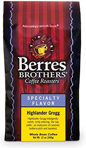 Highlander Grogg Whole Bean 12oz Pack of 6