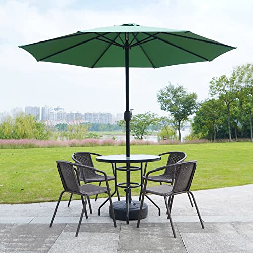 Parasol para piscina y jardín con sistema de manivela 7