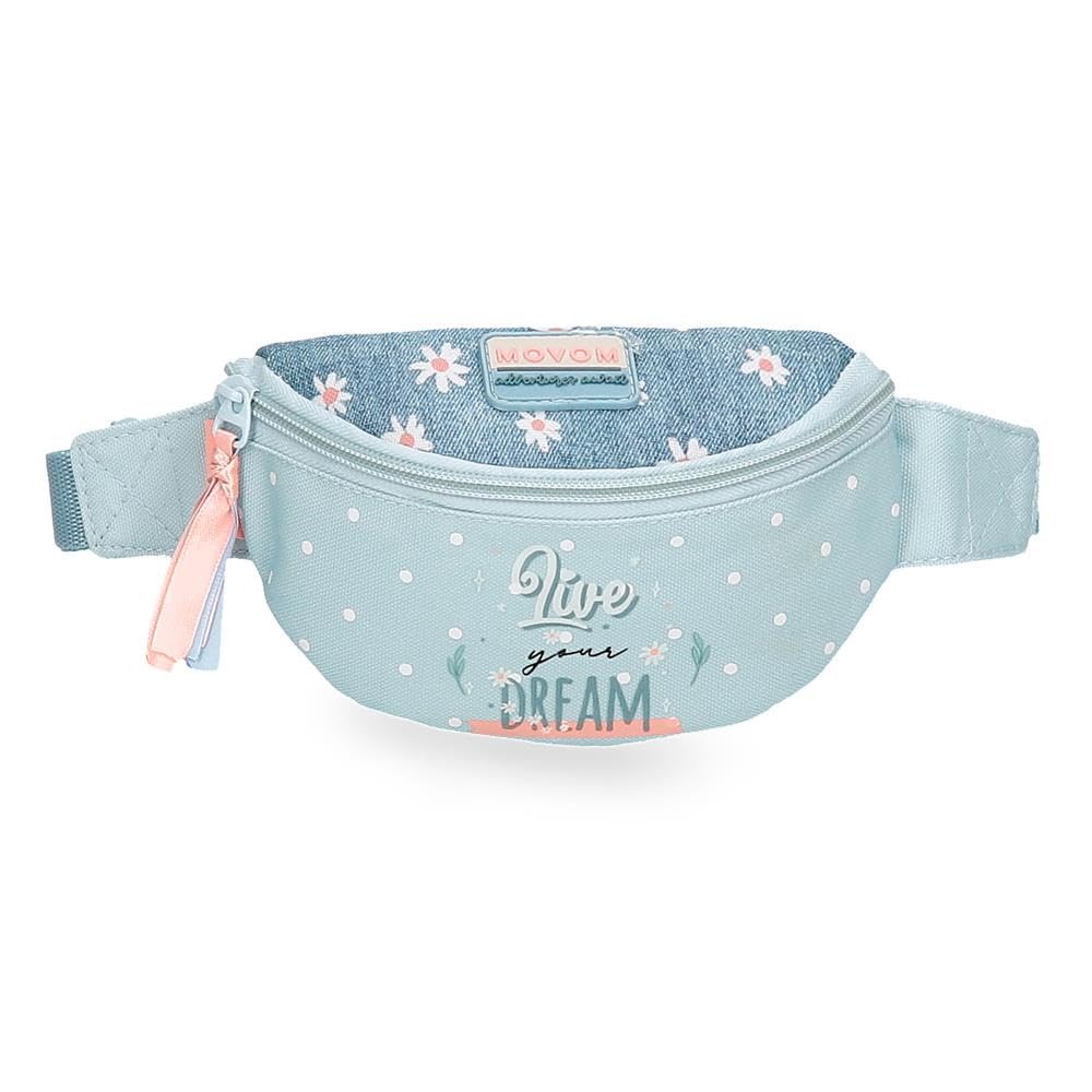 MOVOM Live Your Dreams Estuches Escolares, bandoleras, Varios Compartimentos de Joumma Bags