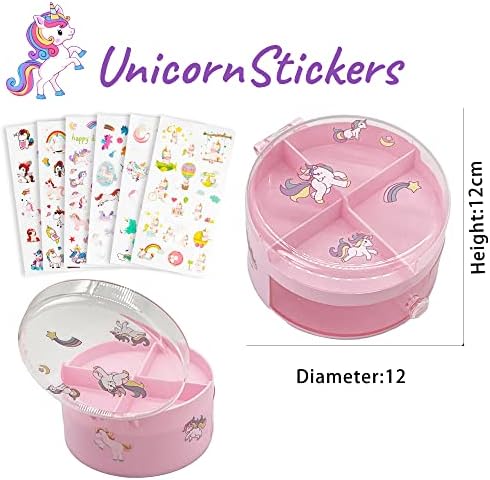 Lubibi Girls Jewellery Making Kit for KidsUnicorn Charm Bracelet Making Kits for Girls, DIY Bracelet Kits Craft Kits for Kids Unicorn Gifts for Girls 3 4 5 6 7 Year Old Girls