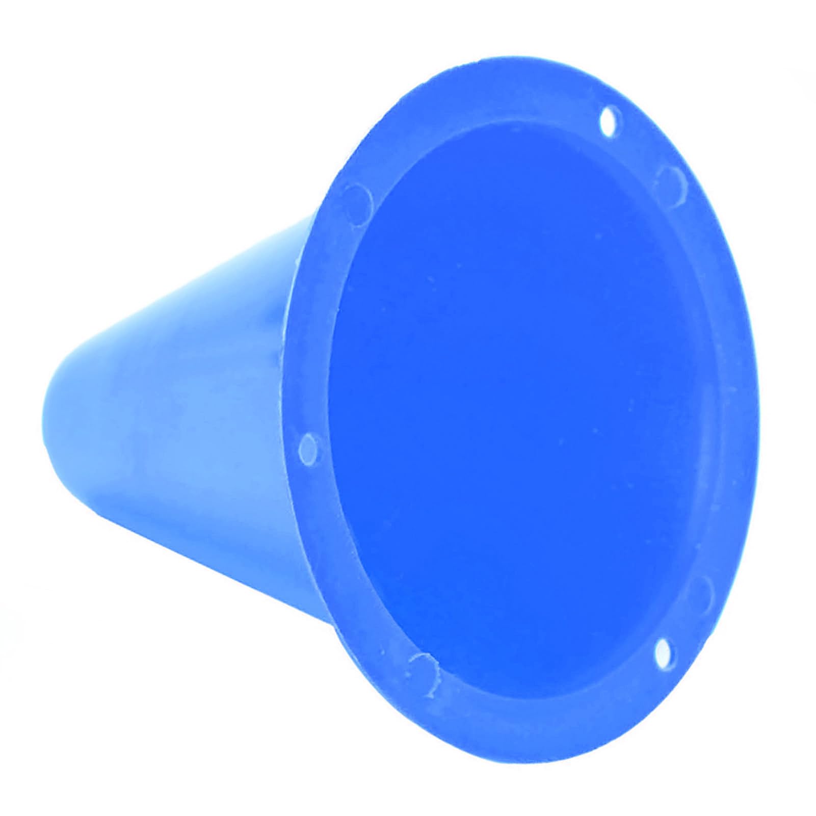 Cocoarm Pack de 10 Cônes de Balisage, Cônes de Balisage Football, Cônes de Signalisation, Aides à L'entraînement, Cônes Multifonctions pour Enfants, Football, Sports équestres(Bleu)