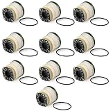 10PCS Diesel Fuel Filter w O-rings For Ford For Ranger PX Turbo 5 Cyl P5AT P4AT For Mazda BT50 2.2L