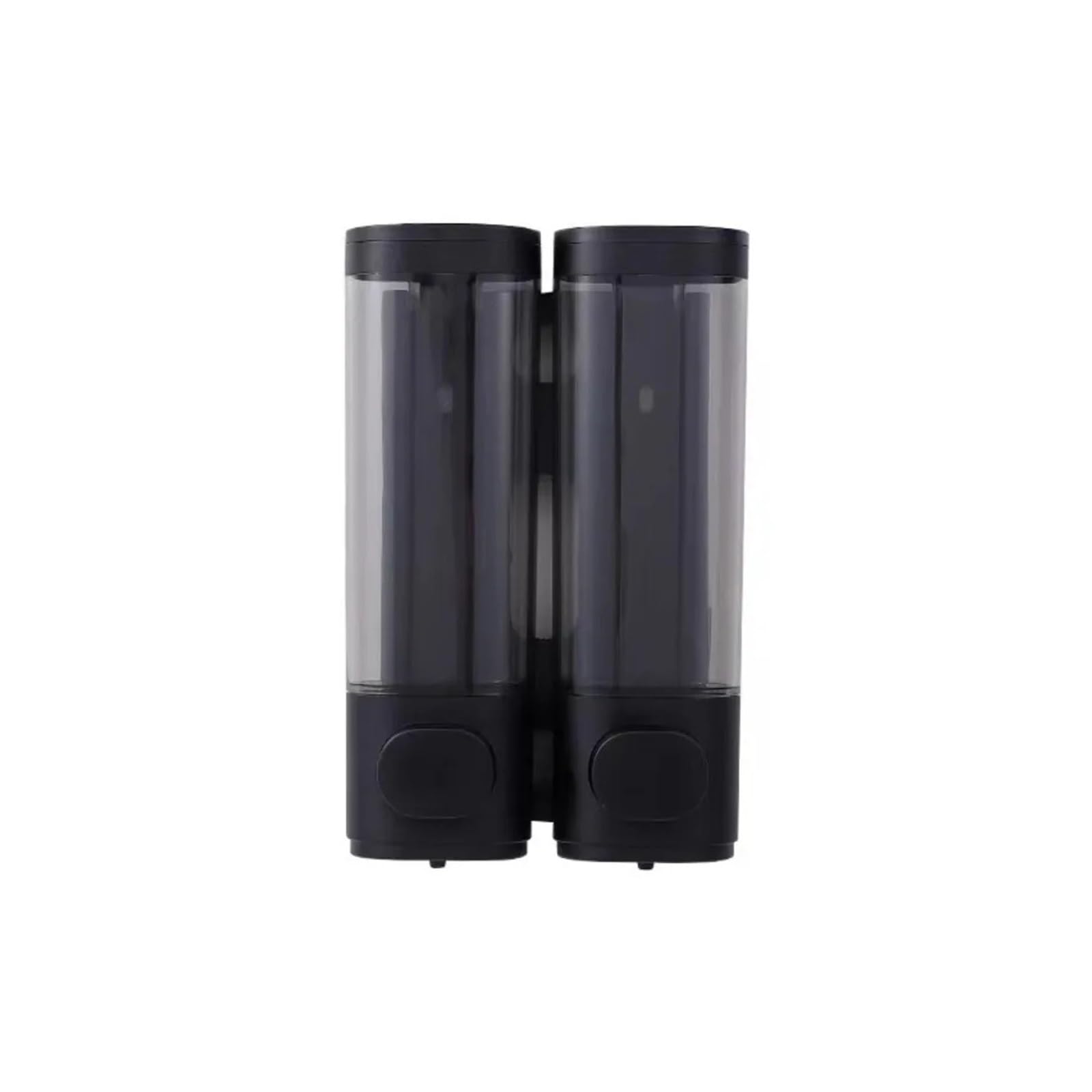 Distributeur de savon mural ABS noir double tête au design épuré