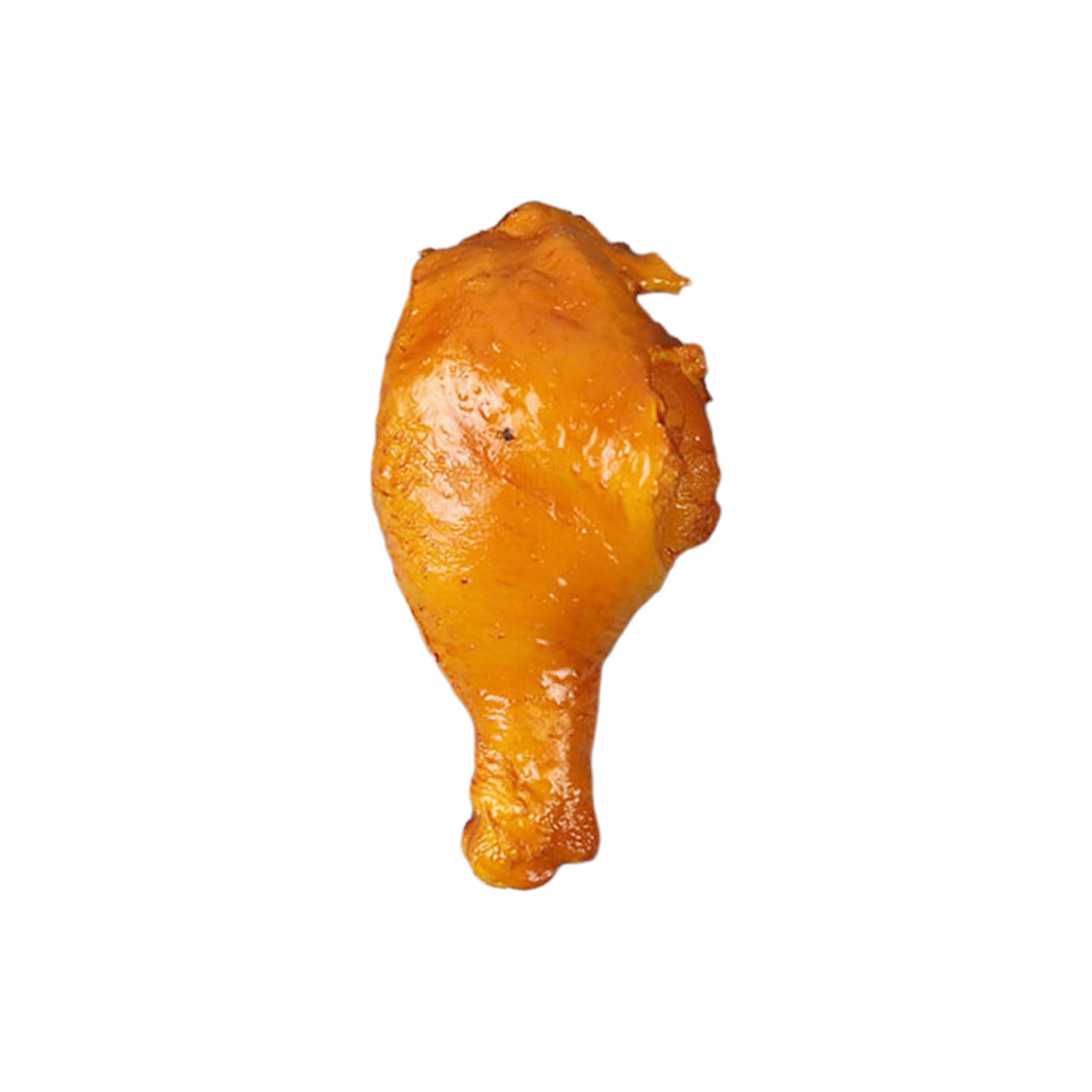 Elnwnnkc Simulation Chicken Leg Artificial Food Simulation Food Model Home Display Kitchen Photograph Tool Supplies Home Decors Artificial Chicken Leg