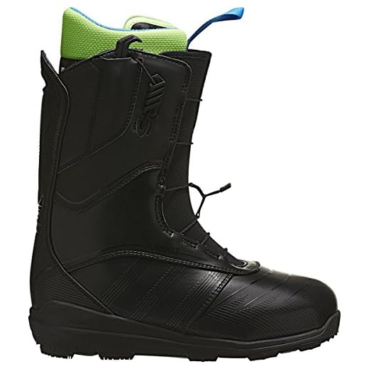 adidas - Mens The Blauvelt Snowboard Boots 2017, Black/Black, 12